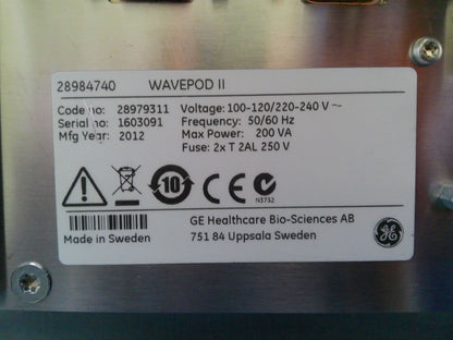 GE Healthcare Life Sciences WavePod II Integrated Controller w/ Converter 100