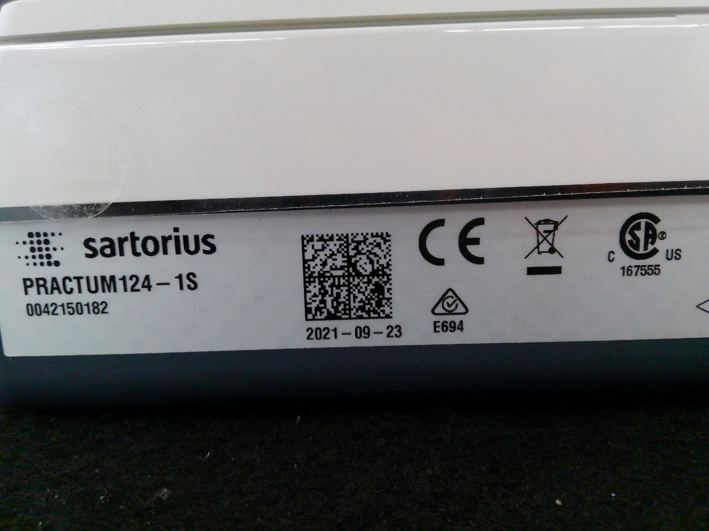 Sartorius Practum124-1S Analytical Balance/ Scale 120 g x 0.1 mg