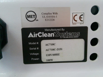 AirClean Systems PowderSafe AC710C 32" Ductless Balance Enclosure, Class One