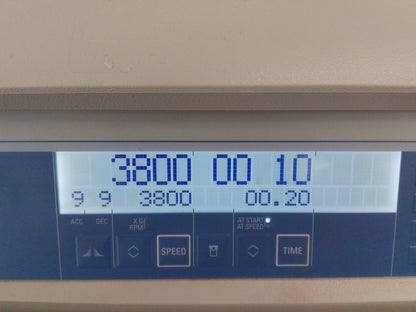 Thermo Sorvall Legend XF Floor Centrifuge w/ Rotor, Buckets, & Inserts 120v