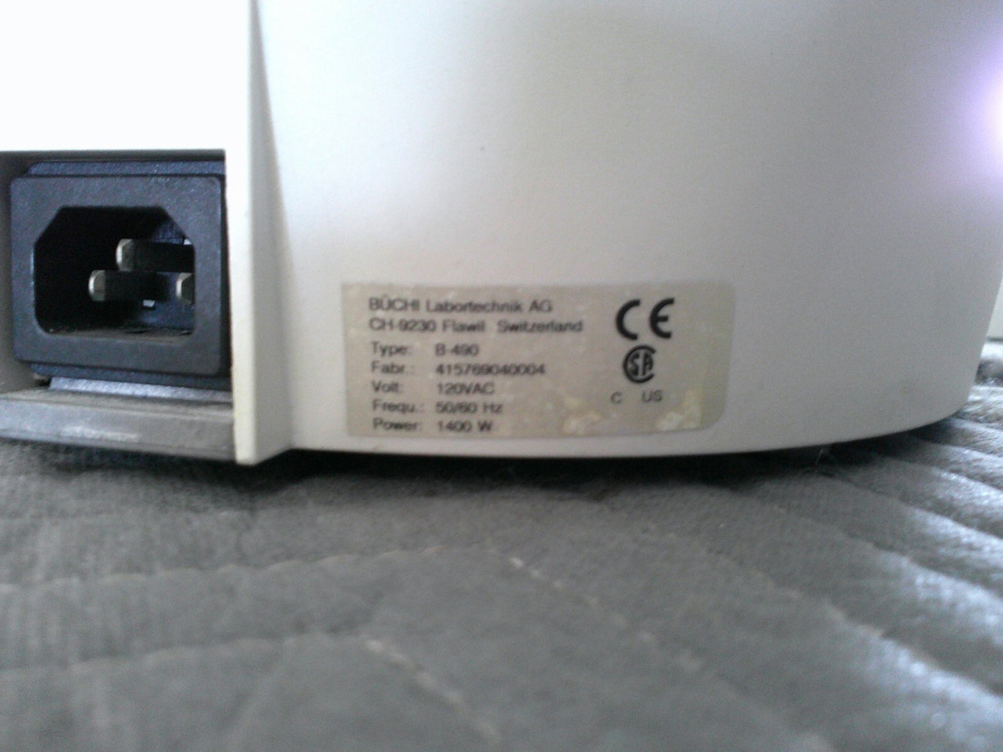 Buchi R-210 Rotovapor Rotary Evaporator w/ B-490 Heating Bath