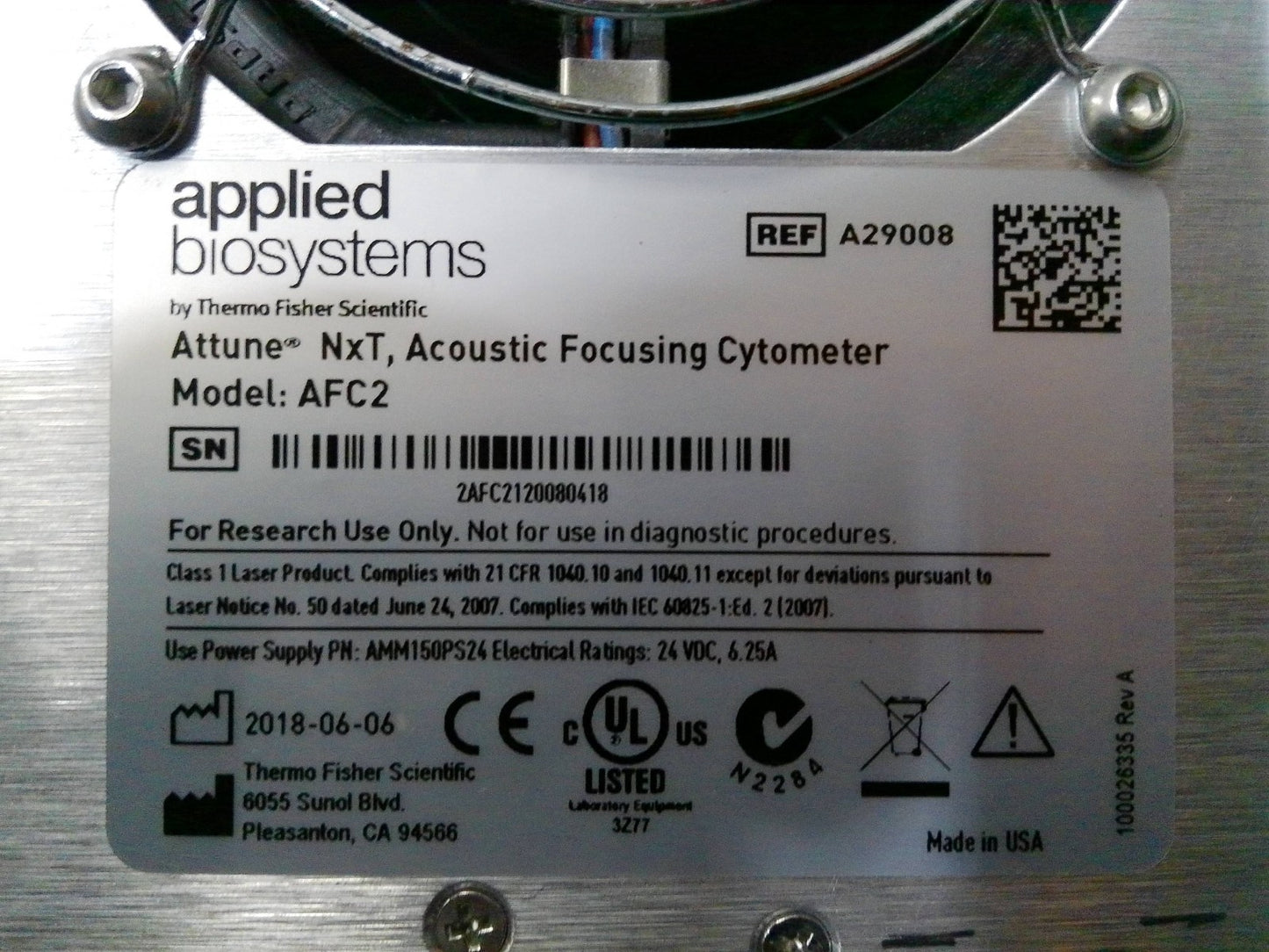 Invitrogen Attune NXT Acoustic Focusing Cytometer w/ CytKick Max Auto Sampler
