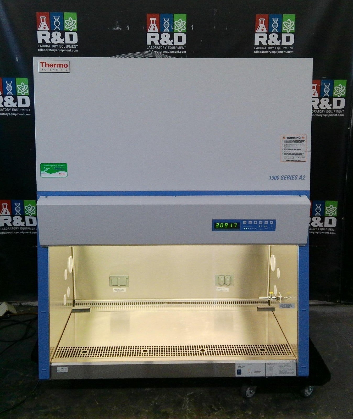 Thermo Scientific 4ft 1375 A2 Biosafety Cabinet w/UV & Stand (2020) FULLY TESTED