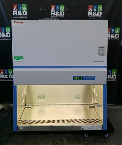 Thermo Scientific 4ft 1375 A2 Biosafety Cabinet w/UV & Stand (2020) FULLY TESTED