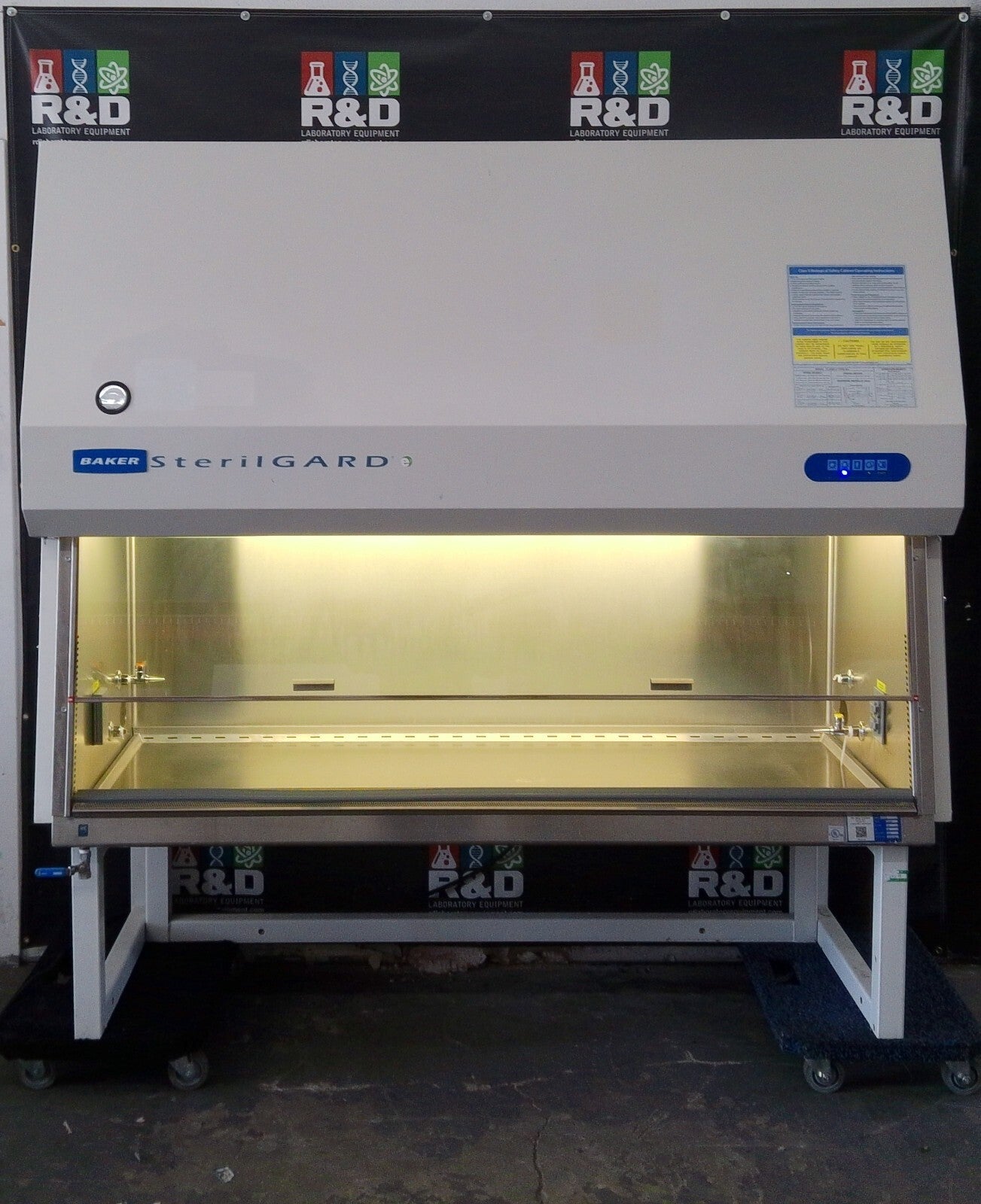 Baker 6ft SG604 A2 Biosafety Cabinet w/ Stand - NO UV FULLY TESTED