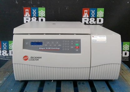 Beckman Allegra X-15R Refrigerated Benchtop Centrifuge w/Rotor,Buckets & Inserts