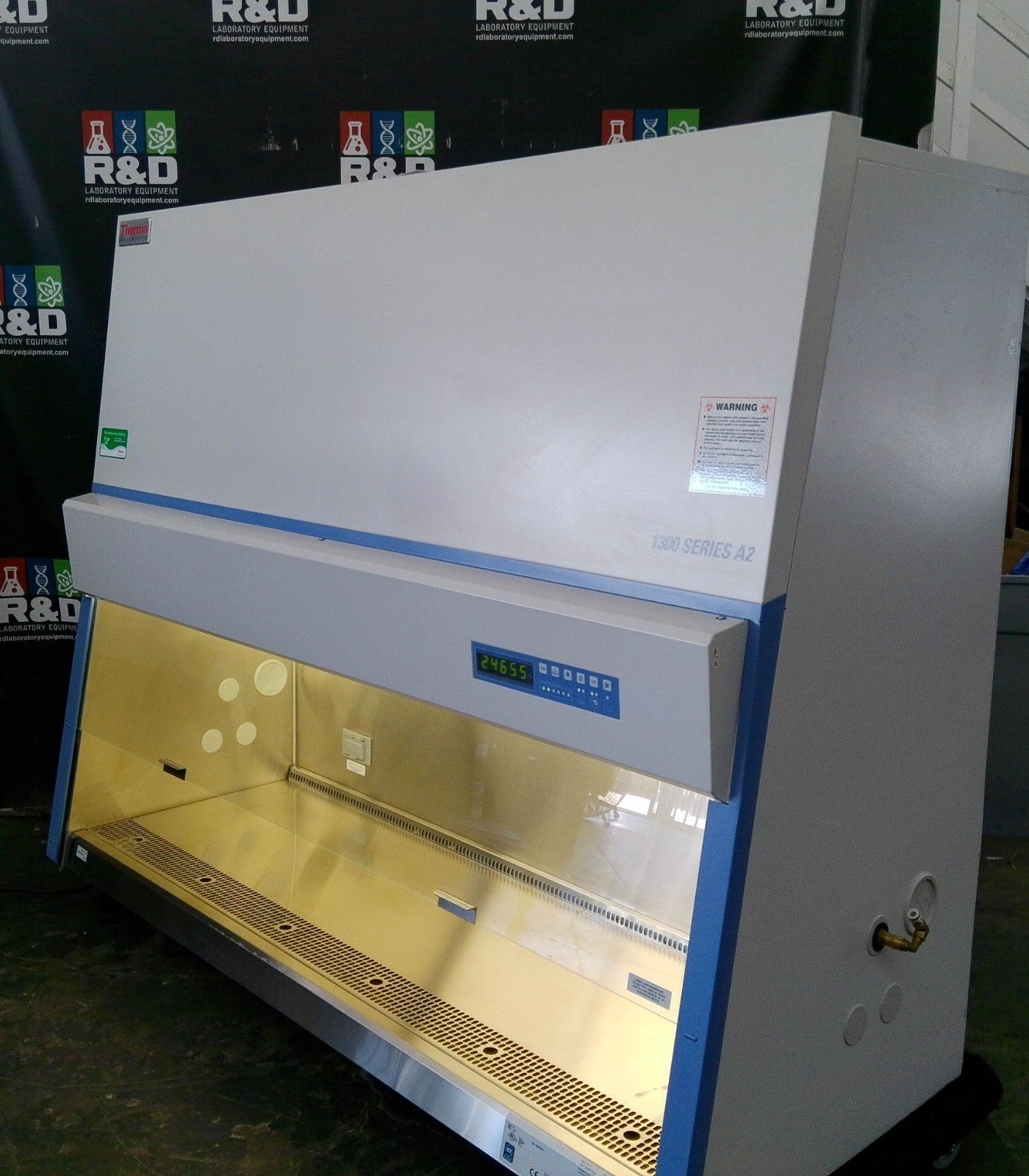 Thermo Scientific 6ft 1377 A2 Biosafety Cabinet w/UV & Stand FULLY TESTED