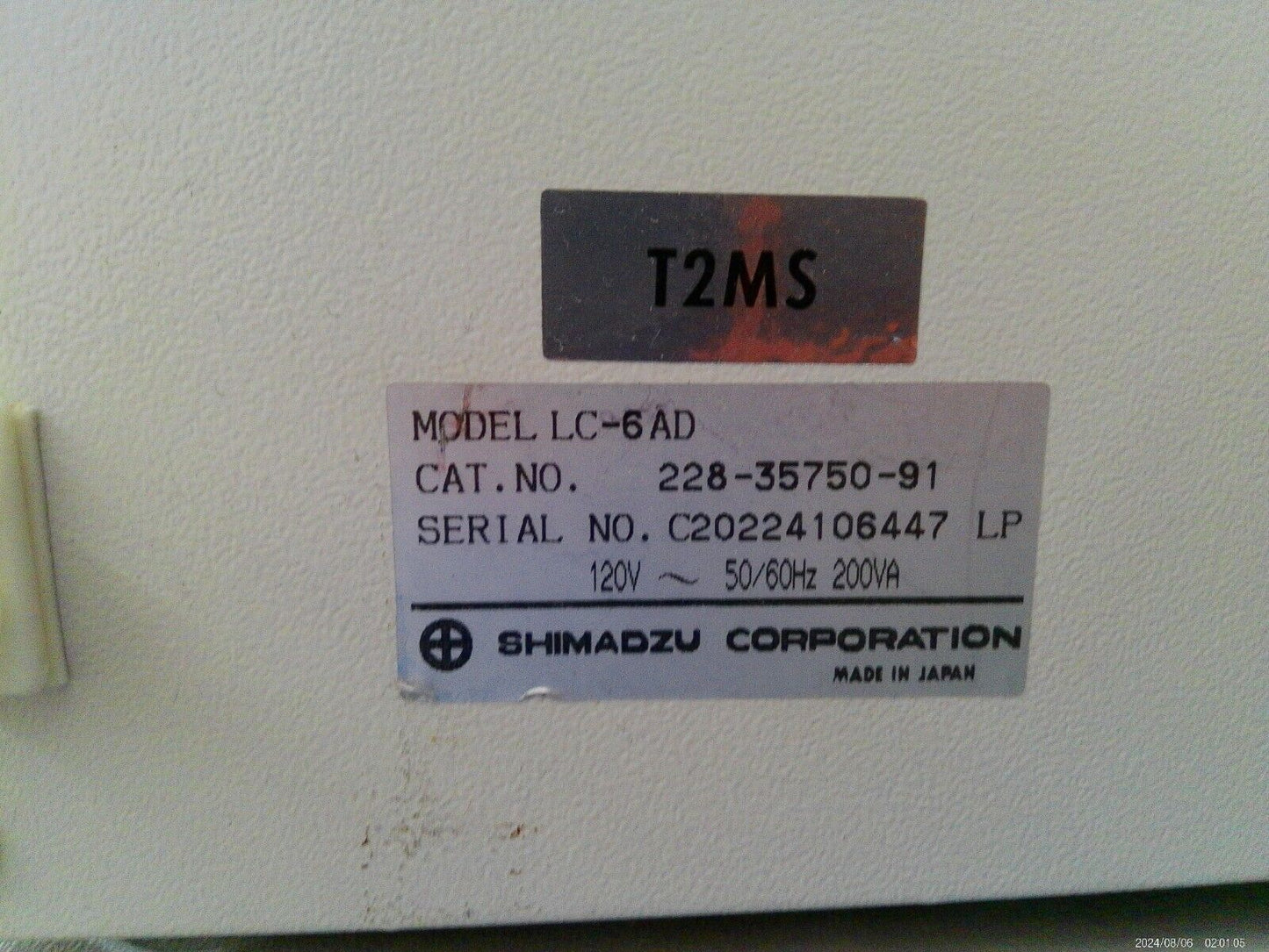 Shimadzu LC-6AD Preparative Liquid Pump (Lot of 2)