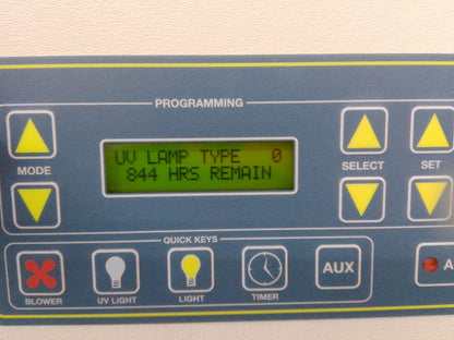 Airclean Systems AC648LFUVC 4ft Airclean 600 PCR Workstation  w/UV & Fluorescent