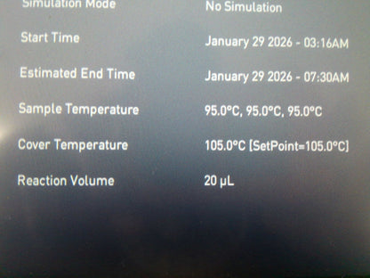 Applied Systems A24812 SimpliAmp 96-Well PCR Thermal Cycler (2017)