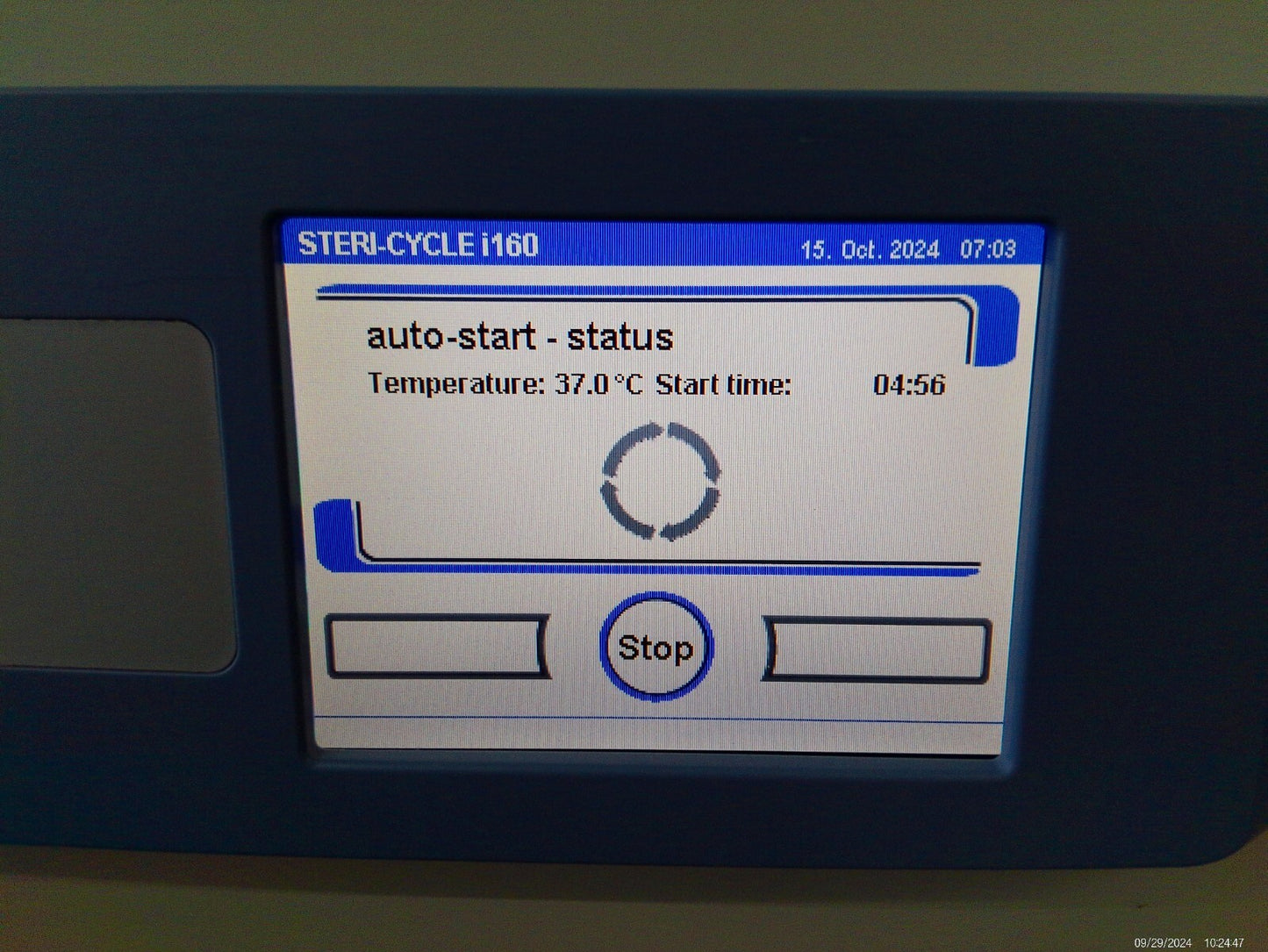 Thermo Stericycle i160 CO2 Incubator Oven w/ Rolling Platform 120v