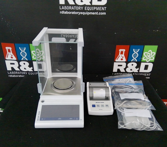 Mettler Toledo MS304TS/00 Analytical Balance w/ RS-P26 Printer 320g Capacity