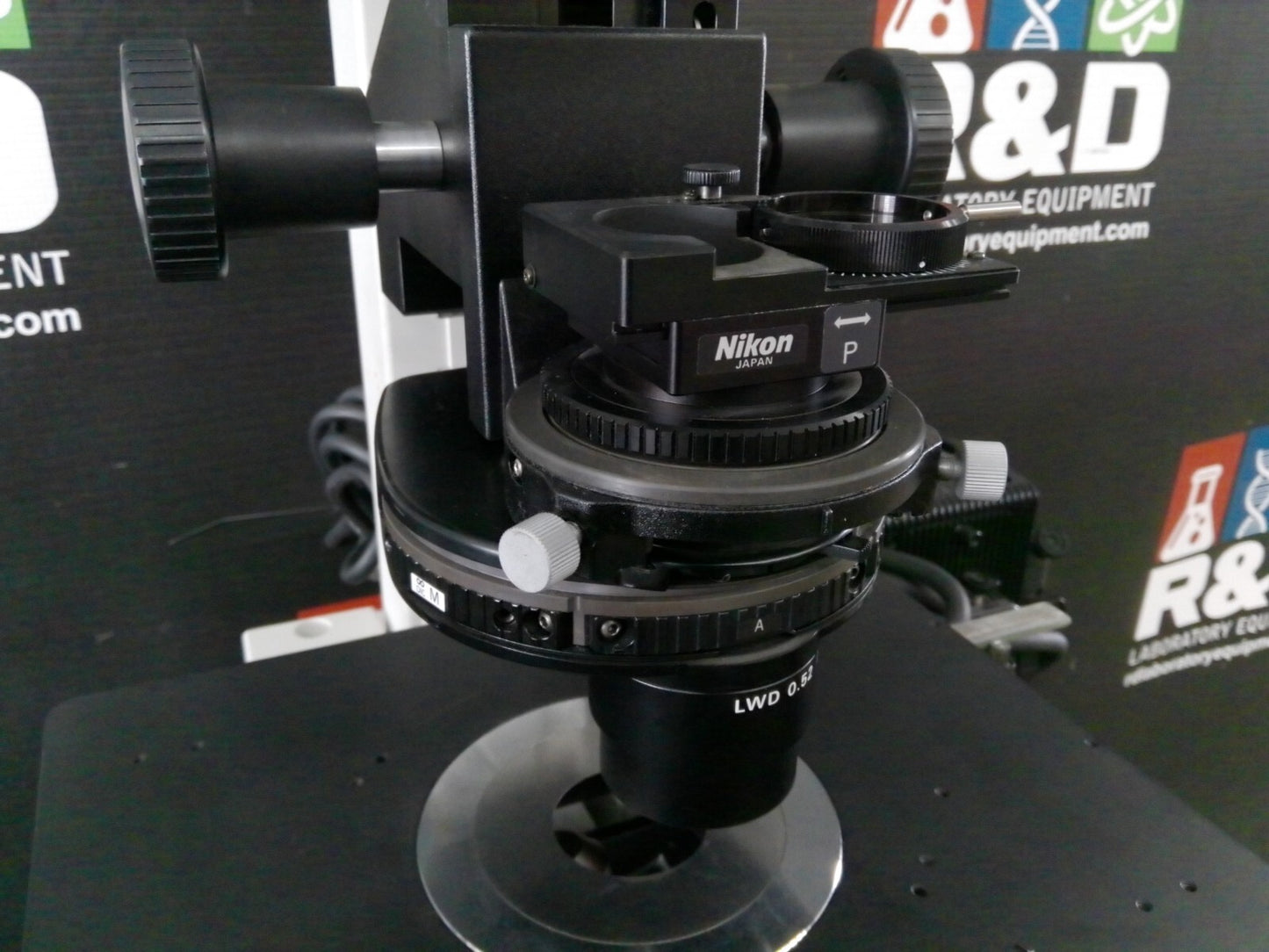 Nikon Eclipse TE2000-S Inverted Microscope W/ 2 Objectives, Lamp & Power Supply