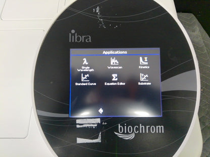 Biochrom Libra 80-7000-01 S50 UV/Vis Spectrophotometer 120v FULLY TESTED