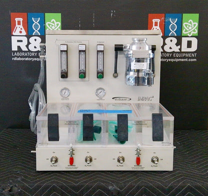 VetEquip Impac 6 Quad-Chamber Rodent/Mouse Veterinary Anesthesia System