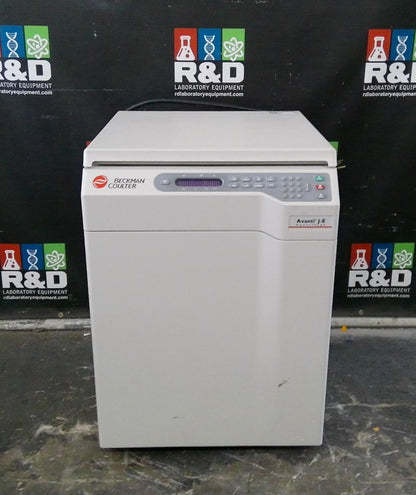 Beckman Avanti J-E Refrigerated Floor Centrifuge w/JA-14 Rotor 208v FULLY TESTED