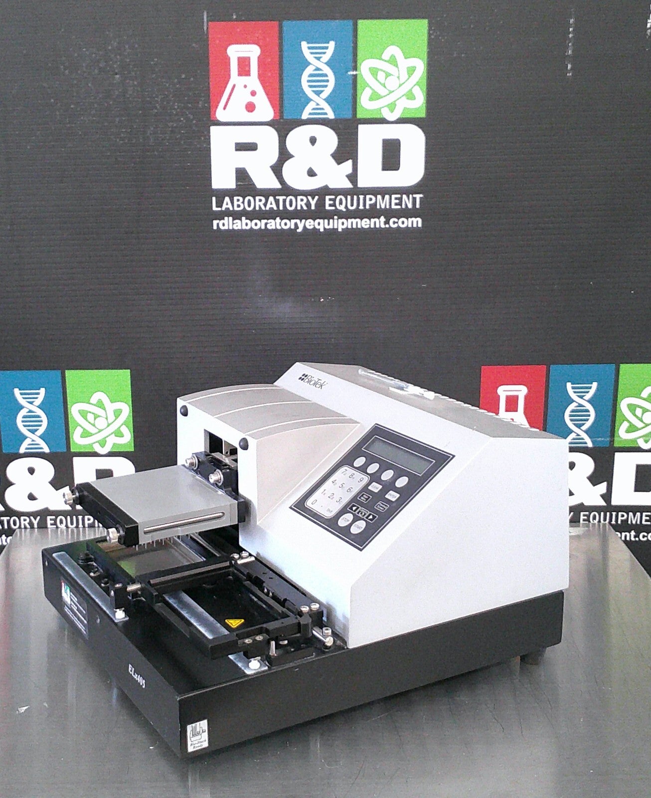 BioTek ELx405-RS Microplate Plate Washer 120v FULLY TESTED