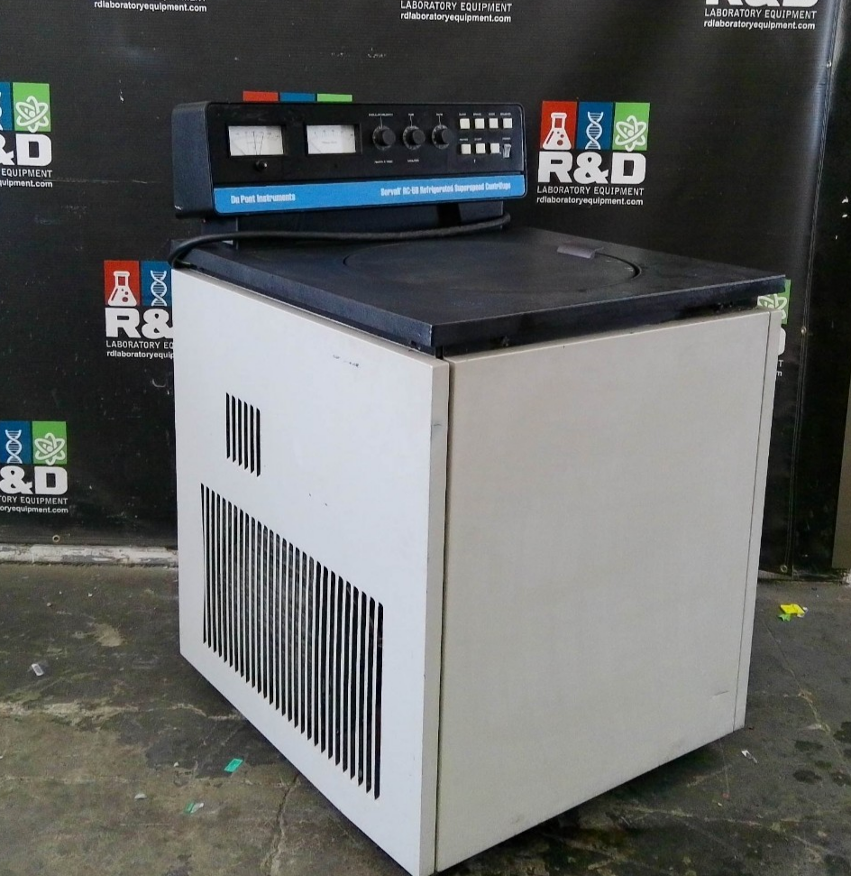 Sorvall RC-5B Refrigerated Floor Centrifuge w/ Rotor 208v Tested & Calibrated