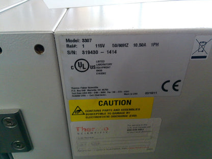 Thermo Scientific 3307 Steri-Cult CO2 Incubator 8.2Cf 120v