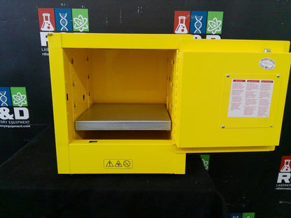 Eagle 1901X Flammable Storage Cabinet Self Closing Doors w/ key 2 Gal
