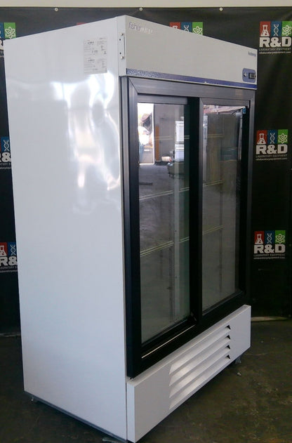 FisherBrand FBG46RPLA Isotemp Glass Double Door Laboratory +4C Refrigerator 46Cf