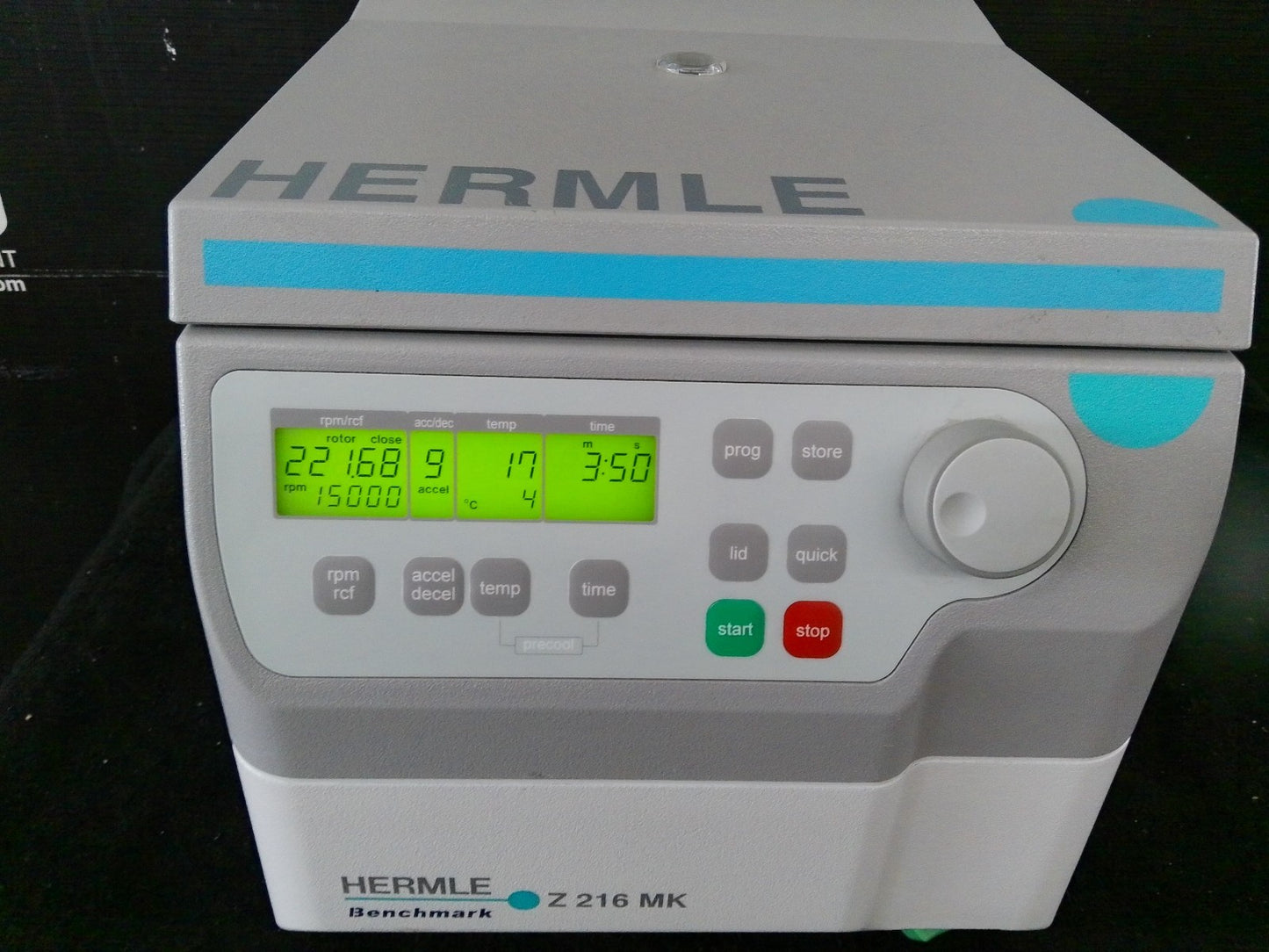 Hermle Labnet Z216 MK Refrigerated Centrifuge - No Rotor