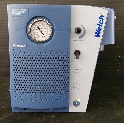 WELCH 2026-01 Analog Self-Cleaning Dry Vacuum System