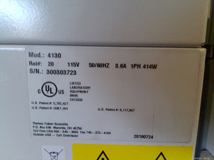 Thermo Forma 4130 Series 3 Water Jacketed CO2 Double Stack Incubator TESTED