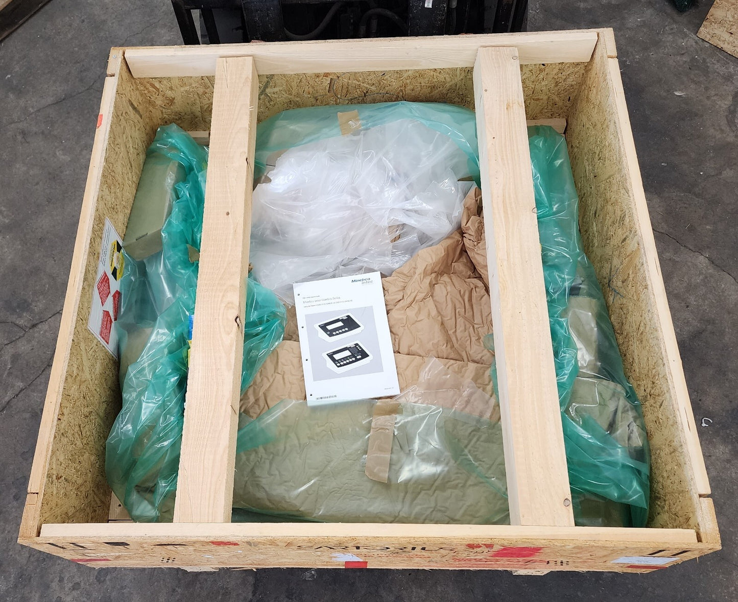 Minebea Intec IFS4 Floor Scale Drum Ramp Platform Sartorious Stainless Steel