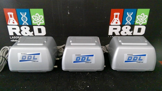 Gast DDL Linear SPP-25GAS-101 Vacuum Pump (Lot of 3)