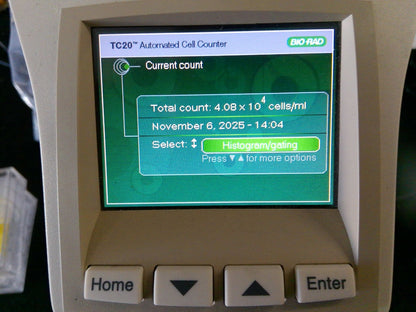 Bio-Rad TC20 Automated Cell Counter w/ Printer and Accessories