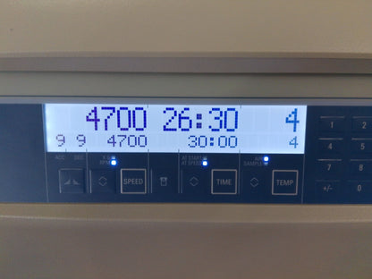 Thermo Sorvall XTR Refrigerated Benchtop Centrifuge w/ Rotor 120v FULLY TESTED