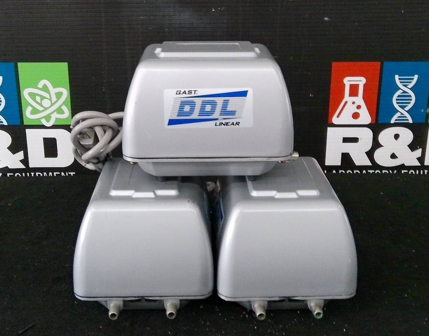 Gast DDL Linear SPP-25GAS-101 Vacuum Pump (Lot of 3)
