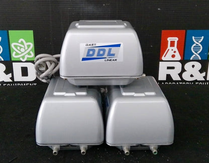 Gast DDL Linear SPP-25GAS-101 Vacuum Pump (Lot of 3)