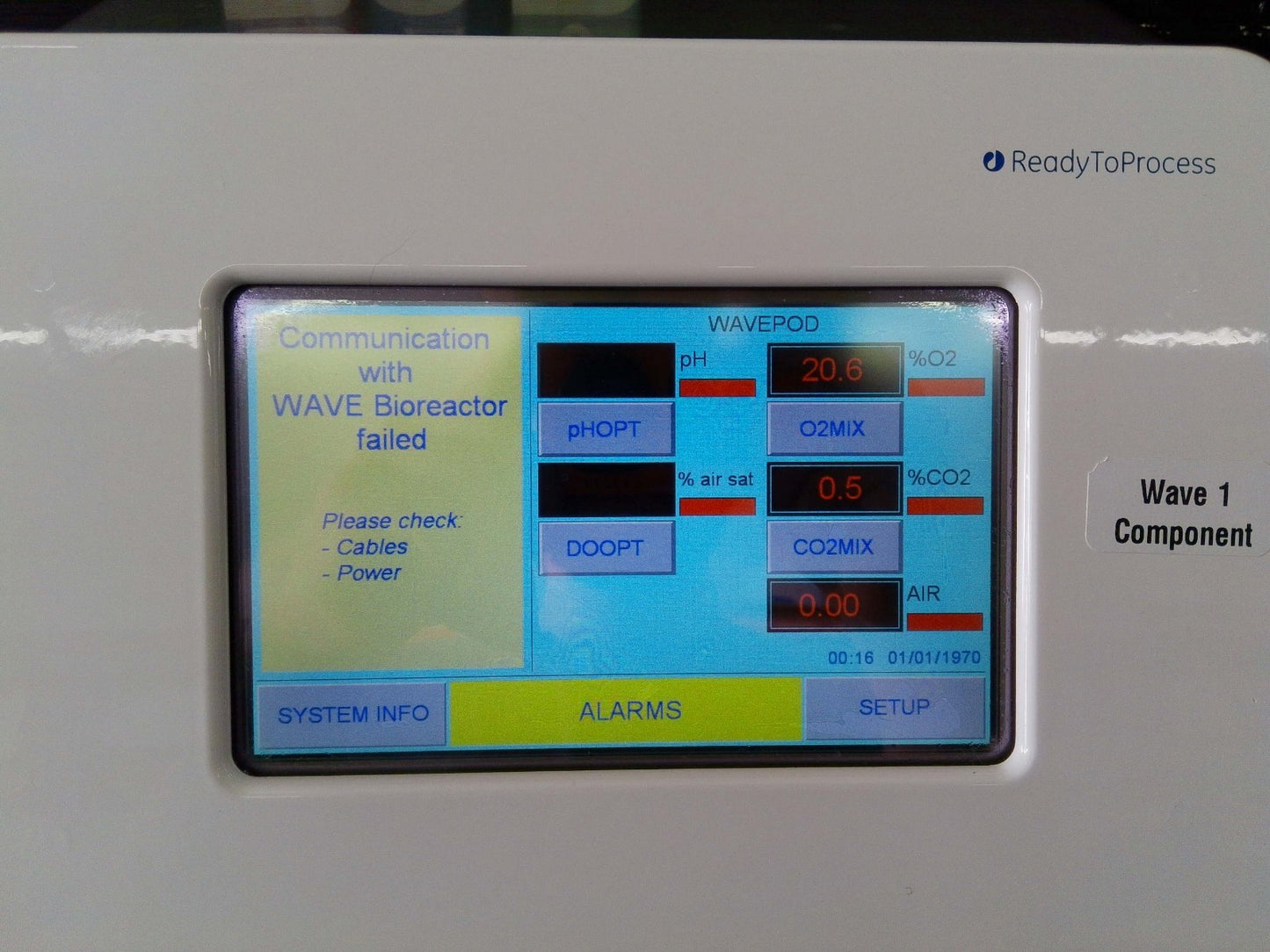 GE Healthcare Life Sciences WavePod II Integrated Controller w/ Converter 100