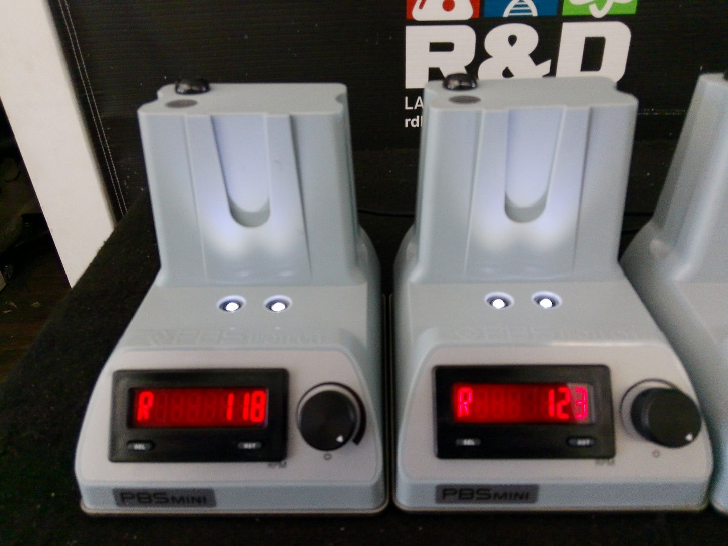 PBS Biotech PBS-Mini Bioreactor Stir Platform FA-UNI-B-501 w/ Power Supply x4