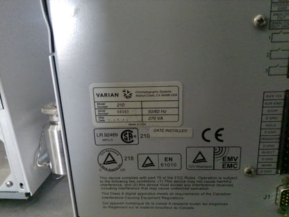 Varian HPLC Liquid Chromatology System w/ Computer