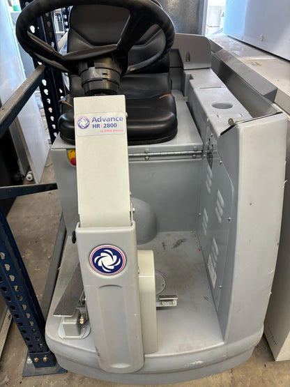 Nilfisk Ride-Along Floor Scrubber, Advance HR 2800 New Batteries & Charger