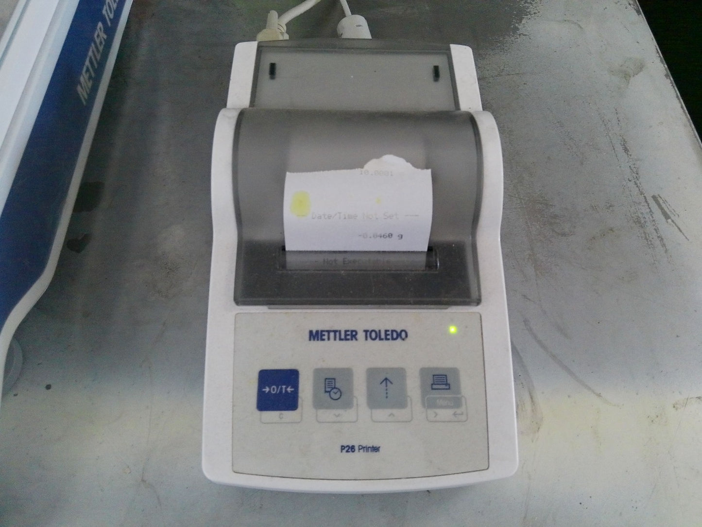 Mettler Toledo MS304TS/00 Analytical Balance w/ RS-P26 Printer 320g Capacity