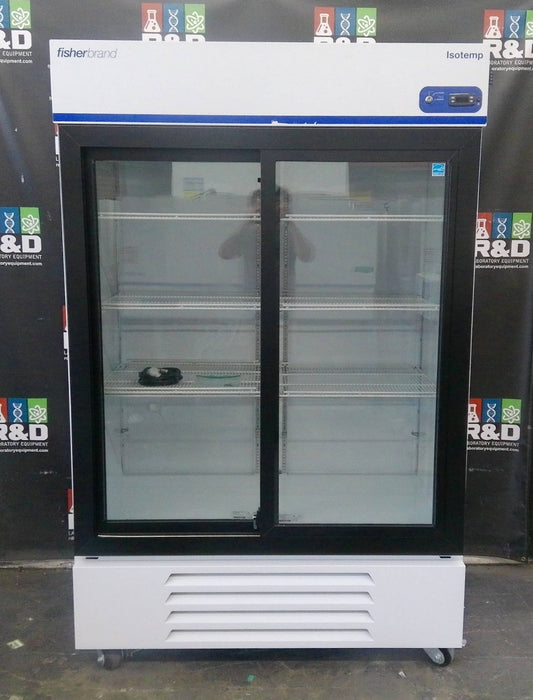 FisherBrand FBG46RPLA Isotemp Glass Double Door Laboratory +4C Refrigerator 46Cf