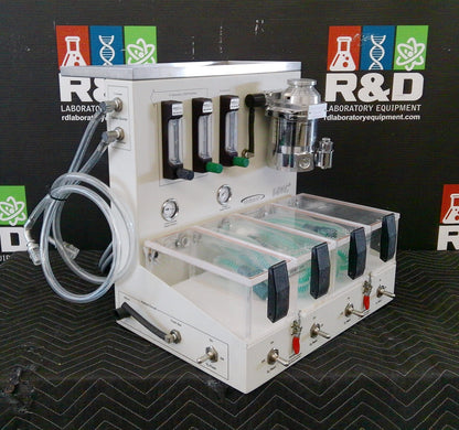 VetEquip Impac 6 Quad-Chamber Rodent/Mouse Veterinary Anesthesia System