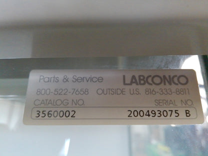 FisherBrand / Labconco 3ft 3560002 PCR Laminar Flow Workstation, FULLY TESTED