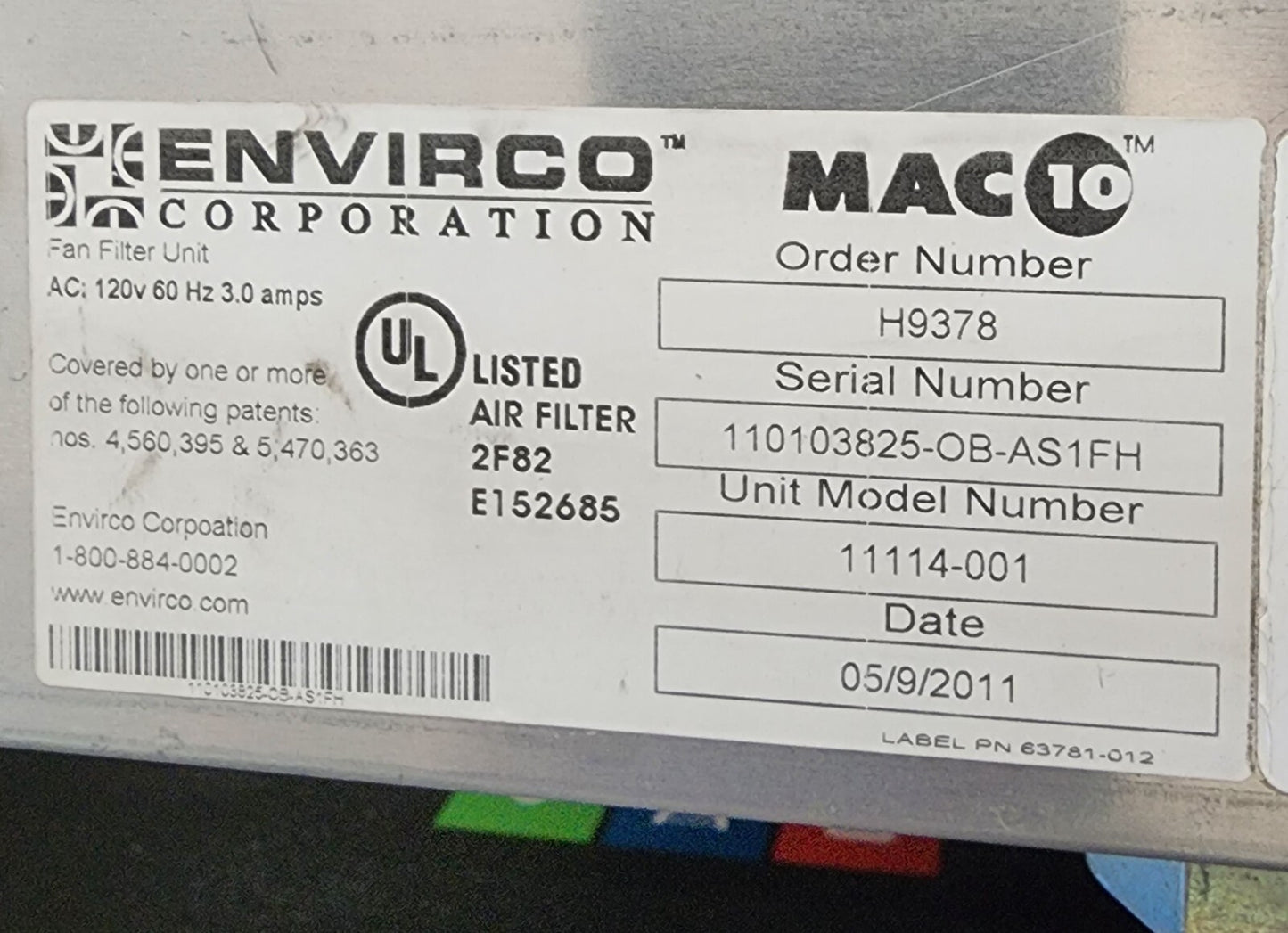 Dynamic Devices Oasis LM 1200 Robotic Liquid Handler w/ Envirco Mac 10 Blower