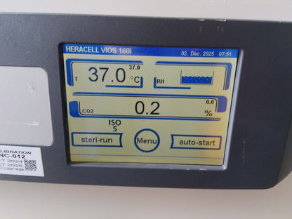 Thermo HERAcell Vios 160i Double Stack Copper Lined CO2 Incubators (2015)