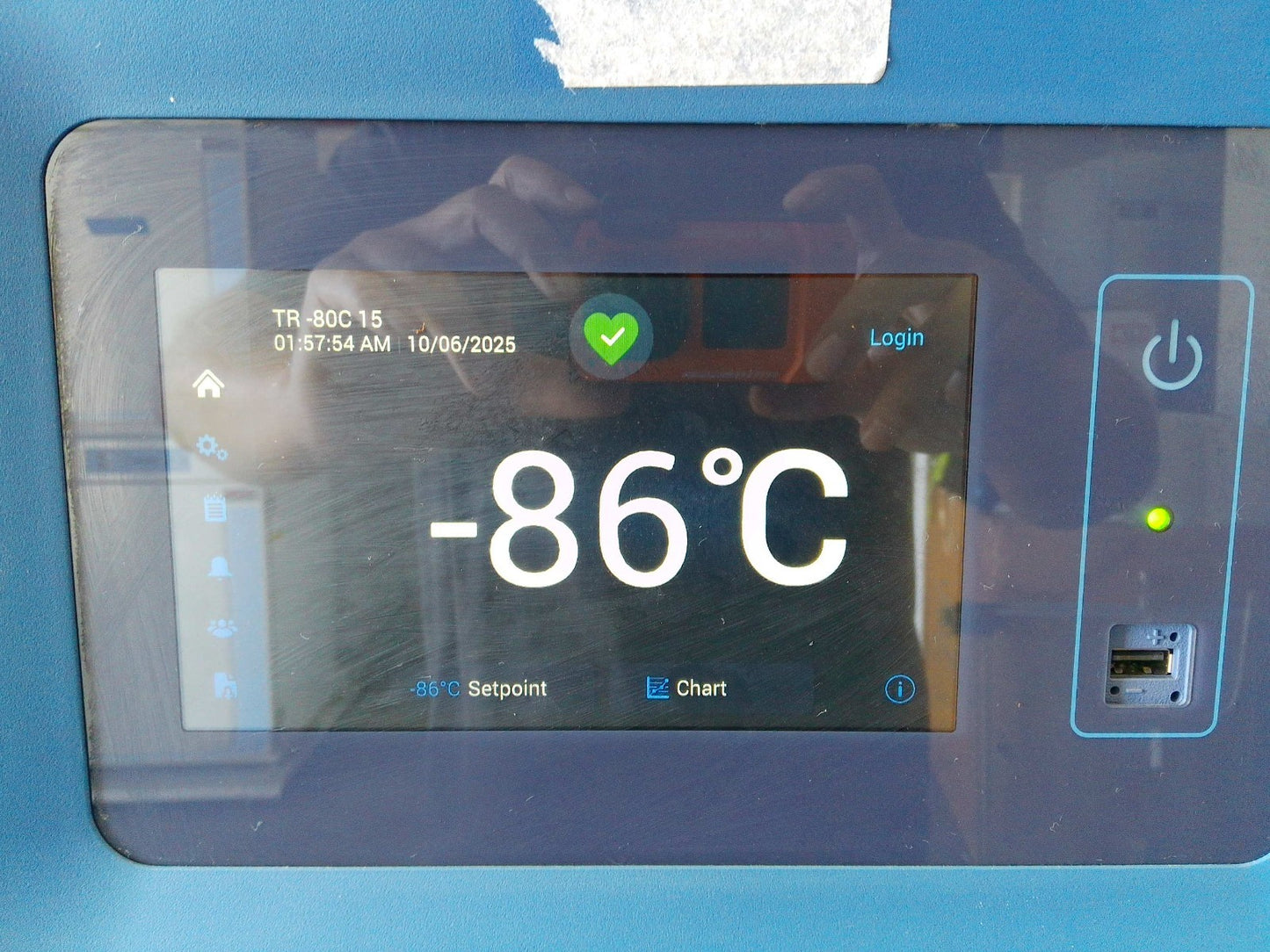 Thermo Scientific RLE50086A -86C Ultra Low Freezer 24.1Cf (2017) FULLY TESTED