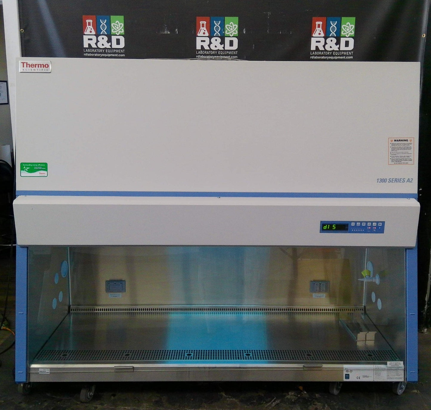 Thermo Scientific 6ft 1377 A2 Biosafety Cabinet w/UV & Stand FULLY TESTED