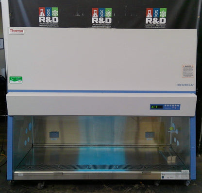 Thermo Scientific 6ft 1377 A2 Biosafety Cabinet w/UV & Stand FULLY TESTED