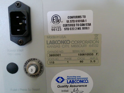 Labconco 3950301 3ft XPert HEPA Filtered Balance, Vented Enclosure, FULLY TESTED