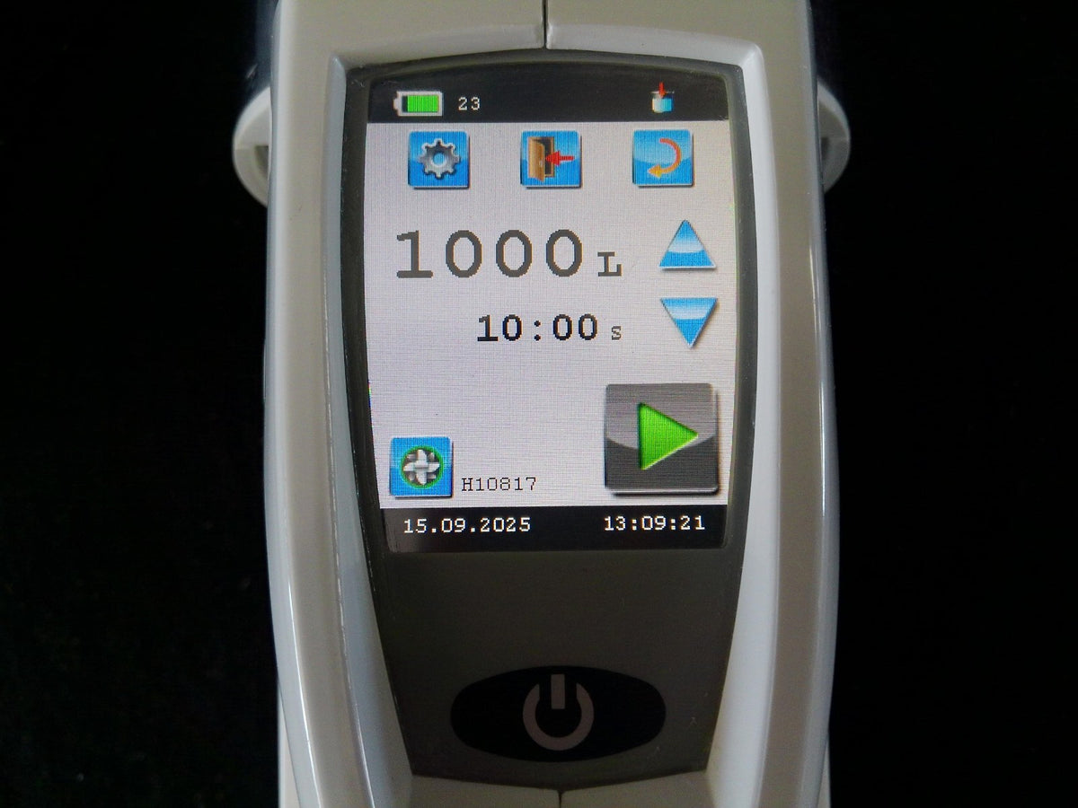Millipore/ Hycon RCS High Flow Touch Microbial Air Sampler w/ Software & Case