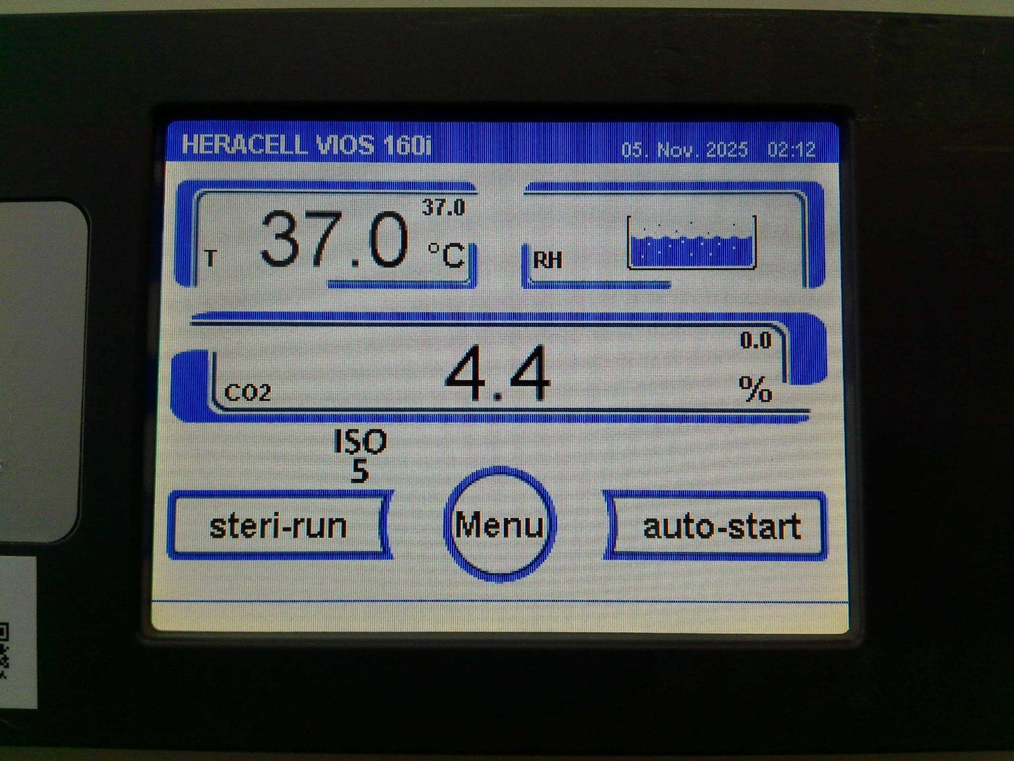 Thermo HERAcell Vios 160i Double Stack Copper Lined CO2 Incubators (2016)